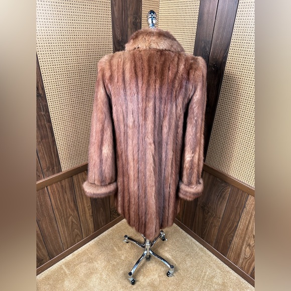 Vintage Russian Sable Fur Coat Jacket Stroller Size Small - Picture 5 of 10